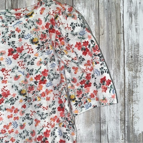 Loft Multi Floral Tee - Picture 2 of 4